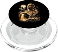 Mummy Howling at the Moon Meme Halloween Costume PopSockets PopGrip for MagSafe