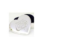 Mummy I LOVE YOU TO THE MOON AND BACK Silver finish Trinket Box Presents Ideas for Her Great for Birthday Christmas Mothers Day Gifts from Daughter or Son - In a box Labelled 'Specially for You"