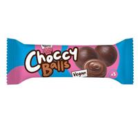 Mummy Meegz Choccy Balls Case Pack of 22 Multipacks (3 Balls per Pack) Vegan Truffles with Silky Smooth Chocolate Centre - Dairy Free & Individually Wrapped Chocolates