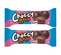 Mummy Meegz Choccy Balls, Vegan Milk Chocolate with Smooth Filling, Oat Milk Based, Palm Oil Free, Ethical, 36g, 3 Count, Bundled by UrbanShoppi (2x Choccy Balls 36g Bag)