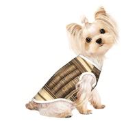 Mummy Mystery Pet Breathable Sleeveless T-shirt L for Small Dogs and Cats, Soft, Comfortable, Stylish