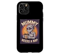 Mummy Needs A Nap Halloween Funny Coffee Case for iPhone 11 Pro