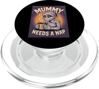 Mummy Needs A Nap Halloween Funny Coffee PopSockets PopGrip for MagSafe