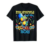 Mummy of The Birthday Boy Dinosaur T-Rex Party T-Shirt