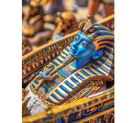 Mummy Paint by Numbers for Adults, Egypt Painting by Numbers for Adults Children Beginners On Canvas, DIY Craft Art Painting Kit With Brushes & Acrylic Pigment for Home Decor 20x26inch No Frame HPK-75