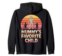 Mummy’s Favorite Child Wrapped Mummy and Kids Zip Hoodie