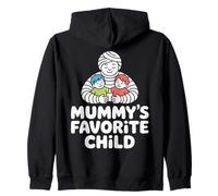 Mummy’s Favorite Child Wrapped Mummy and Kids Zip Hoodie