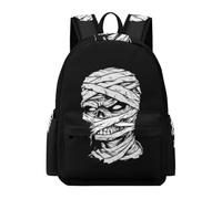 Mummy Skull Classic Backpack Adjustable Shoulder Bag Daypack