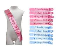Mummy to Be- PINK satin sash