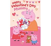 Mummy Valentines Card 'Happy Vaklentine's Day Mummy' Cards (Multi)
