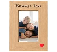 Mummys Boys 6x4 Oak Effect Photo Picture Frame Keepsake Gift for Mummy Mum