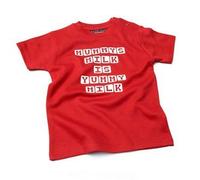 Mummy's Milk is Yummy Milk Pro Breastfeeding T-Shirt Pink Punky (Punky Pink), 6 - 12 Months