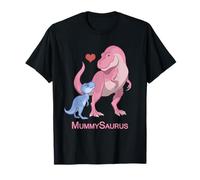 MummySaurus & Baby Boy T-Rex Dinosaurs T-Shirt