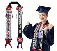 MUMQAQ 2026 Graduation Money Lei Kit Congratulations Cash Gift Holder, Graduation Cash Gifts Pull Ideas for Party Favors, Photo Booth Prop High School College Party Supplies