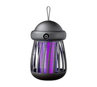 MUMQAQ Bug Zapper Outdoor, Mosquito Repellent Outdoor Patio, 2 in 1 Wireless Mosquito Killer Lamp Bug Zapper Electric Trap Ideal Fly Zapper Indoor for Home Patio Office Courtyard
