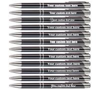 mumrap Up to 480 Personalised Pens Bulk Ballpoint Pens Multi-coloured Custom Pens Free Engraved Message,Office Gifts for Business(Spray Paint)