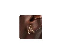 MUMREUES Gold Earrings for Women Trendy 14K Gold Plated Stud Earrings Dainty Minimalis Hypoallergenic Earrings Jewelry Gifts for Her
