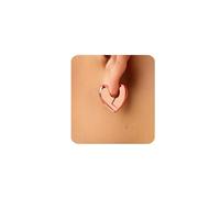 MUMREUES Rose Gold Earrings for Women Chunky Heart Huggie Hoops Earring 925 Sterling Silver Post Trendy Hypoallergenic Waterproof Dainty Earings Jewelry Gift for Her