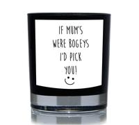 Mum's Bogey's Funny 20cl Candle 60 SECOND MAKEOVER Black One Size