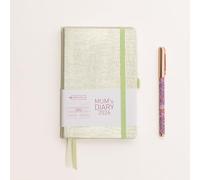 MUM's Diary 2026 (Champagne) - Medium sized 2026 diary - Jan to Dec 2026 Week-To-View with 4 column GRID layout - organise the scheduling chaos of busy family life