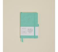 MUM's Diary 2027 (Sea Mist) - Medium sized 2027 diary - Jan to Dec 2027 Week-To-View with 4 column GRID layout - organise the scheduling chaos of busy family life