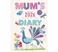 Mum's Fabric A5 Planner Diary 2025-2026