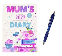 Mums Fabric Planner A5 Diary 2027 + Exclusive Limited Edition Pen