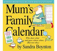 Mum's Family Calendar Wall Calendar 2020