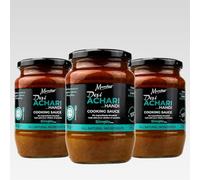 Mumtaz DESI ACHARI Indian Curry Cooking Sauce - Restaurant Quality at Home - Medium Spiced - 700g Jar Serves 8-10 - All Natural Ingredients- Gluten Free- Vegetarian Friendly (700g (Pack of 3), Achari)