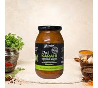 Mumtaz DESI Karahi Indian Curry Cooking Sauce - Restaurant Quality at Home - Medium Spiced - 520g Jar Serves 8-10 - All Natural Ingredients- Gluten Free- Vegetarian ((Pack of 1), Karahi)