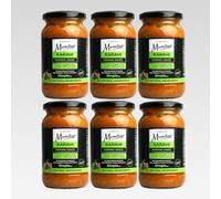 Mumtaz KARAHI Indian Curry Cooking Sauce - Restaurant Quality at Home - Medium Spiced - 350g Jar Serves 4-5 - All Natural Ingredients- Gluten Free- Vegetarian Friendly (350g (Pack of 6), Karahi)