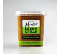 Mumtaz SEEKH KEBAB Seasoning Mix 250g - Perfect Spice Blend for Flavorful Kebabs - Gluten Free - Reusable, Resealable & Stacking Friendly Tub (250g (Pack of 1), Seekh Kebab)
