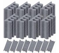 Mumufy 250 Pairs Sponge Toe Separators Pedicure Tool Kit Soft Toe Spacers for Pedicures Spreaders Finger Dividers for Women Men Feet Nail Manicure Toenails Art Painting Polish Spa (Grey)