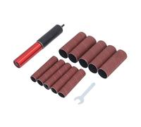 Mumusuki 1.5in Spindle Sander Adapter, Aluminum Material for Drill Sander, Versatile Tool for Woodworking and Metal Projects