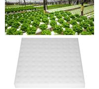 Mumusuki 100Pcs Hydroponic Sponge Planting Gardening Tool Square Seedling Sponges for Greenhouse Hydroponic Sponge for Small Bud Growth or Grow Seedlings