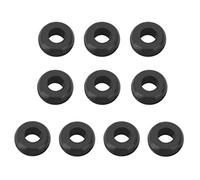 Mumusuki 10Pcs Airlock Grommet, Fermenter Lid Grommet Silicone Grommets for Homebrewing Straws Airlock Beer Mead Wine