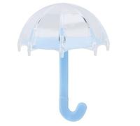 Mumusuki 12Pcs Plastic Candy Box, Clear Fillable Umbrella Containers 12.1 Oz, Wedding Favors Treat Holder For Birthday Party Baby Shower Decor, Replacement For Kitchen Countertop Storage Jars