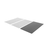 Mumusuki 2 Pcs 3D Printer LCD Build Plate, Flexible Build Plate with Soft Magnetic Base, Brushed Treatment Sturdy Material, for Photon Mono 4 and Photon Mono 4 Ultra