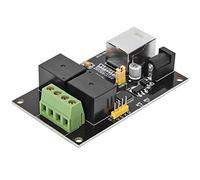 Mumusuki 2 Way Internet Relay Board Ethernet TCP/IP Controller Remote Switch Module with Network Connection for Smart Home Control Mobile Phone Computer