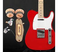 Mumusuki 3 String Guitar Pickup for Cigar Box Guitar with Circuit Wax Wire Protection Enhanced String Maple Alnico Copper Humbucker Pole Electric Professionals Amateurs Replacement Parts