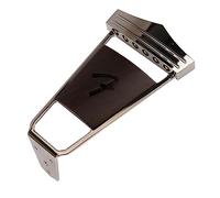 Mumusuki 6 String Guitar Tailpiece Bridge with Screws Replacement Metallic Assembly Metal Archtop Electric Bridges Part Accessories for LP Jazz Guitar Tailpiece Lightweight