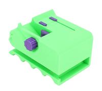 Mumusuki Adjustable Cardboard Cutter, Handheld Tool with Spare Cutting Piece Storage for Cat Scratching Board, Quick and Accurate Cutting, Lightweight Design for Home, Small Business Use (Green)