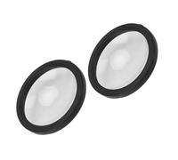 Mumusuki Camera Lens Cover Acrylic Anti-Scratch Dust Proof Cap 2PCS for Outdoor Action Camera Clear Lightweight