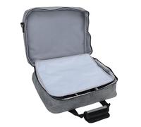 Mumusuki DJ Controller Case Bag, DJ Mixer Bag with Removable Padded Dividers Travel Shoulder Case for Microphone Cable Music Equipment