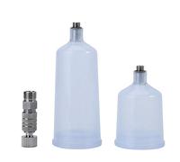 Mumusuki Dual Action Airbrush Gravity Feed Airbrush for Artist Painting Model Painting Nail Art Hand with 0.2mm 0.5mm Nozzle and 20cc 40cc Cup