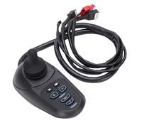 Mumusuki Electric Wheelchair Controller Rocker, 50A Universal Electric Chair Controller Joystick with High Current Magnetic Brake Connector