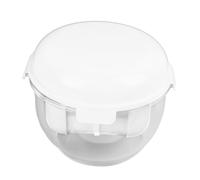 Mumusuki Fine Mesh Yogurt Strainer, Spring Loaded Pressure Plate, Transparent Container, Easy to, Achieve Thick Texture, Fast Whey Separation