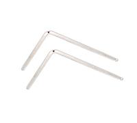 Mumusuki Guitar Wrench Guitar Allen Wrench 4mm Truss Rod For Sc13E Electric Tool L-Shape Steel Truss Rod with Grooves For Easy Force Application Compatible (5mm/0.2in)