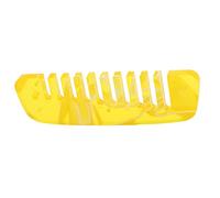Mumusuki Harmonica Comb Acrylic Accessory Blues Part Wind Instrument Accessories Musical Matte Surface German Original 270D Compatible with Ergonomic Design for Golden Melody 10.5x3x0.5cm (Yellow)