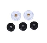 Mumusuki Juicer Replacement Parts 2 Base Gears and 3 Blade Gears, Black and Transparent Gears Home Use for Magic Bullet 250w Juicer